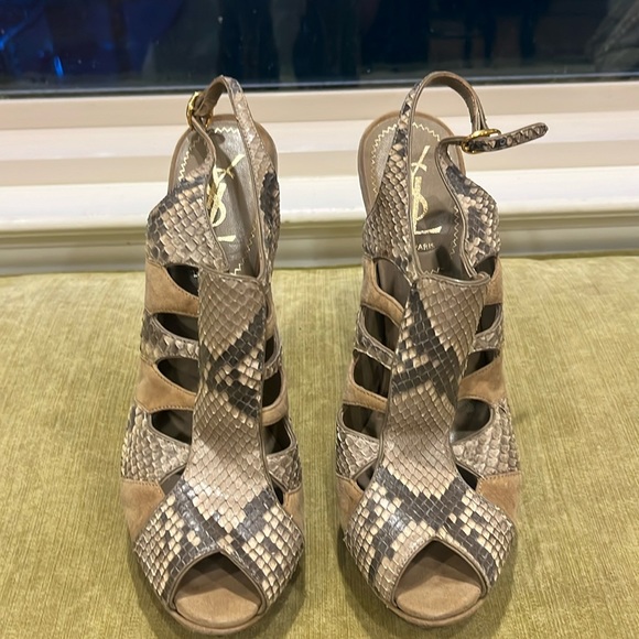 YSL Stiletto Heels with Platforms - Picture 1 of 7